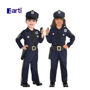 Disfraz infantil de oficial de policía Unisex Talla 3-4