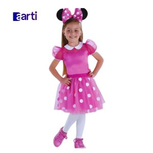 Disfraz infantil de Minnie Mouse rosa - Disney Talla 2