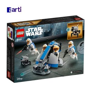 LEGO Star Wars 75359: Pack de batalla del soldado clon de Ahsoka, número 332