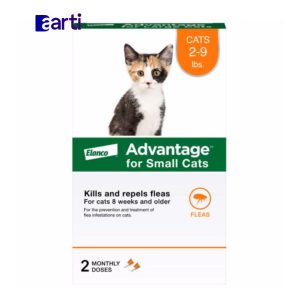 Prevención de pulgas y garrapatas Elanco Advantage para gatos pequeños