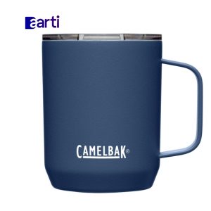 Taza CamelBak Horizon Azul de 12 oz - Acero inoxidable aislado - Tapa trimodal