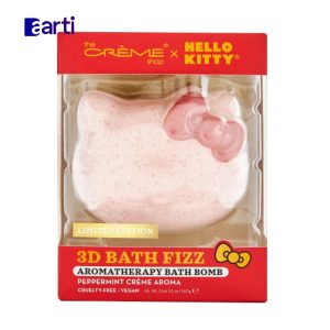 Bomba de baño efervescente de aromaterapia 3D de Hello Kitty: aroma a crema de menta