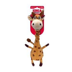 KONG Shakers Bobz - Juguete para perro con cuello tambaleante Talla M