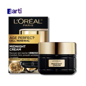 Crema facial de noche Age Perfect Cell Renewal de L'Oréal Paris - 1,7 oz