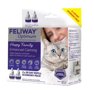Recambio calmante mejorado Feliway® Optimum de 48 ml (paquete de 2)
