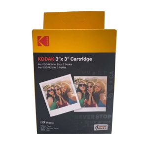 Cartucho KODAK de 3" x 3" x 30 hojas
