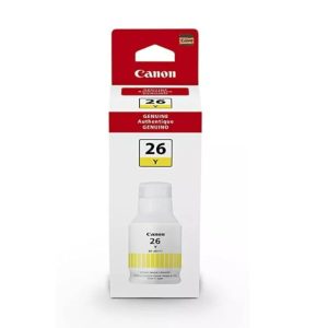 Botella de Tinta Canon GI 26 Yellow Original