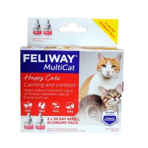 Recambio calmante Feliway® Multicat  de 48 ml (paquete de 2)