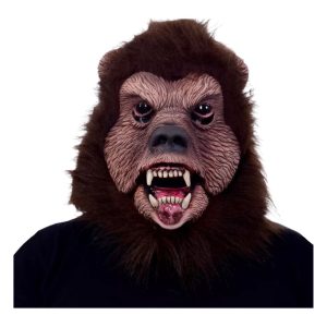 Máscara de látex de Butkus, el oso grizzly, para adultos - Zagone Studios