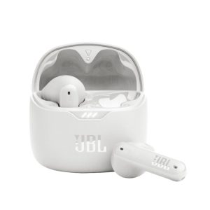 JBL Tune Flex - Auriculares inalámbricos con cancelación de ruido (blanco)