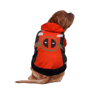 Disfraz de Deadpool de Marvel para perro Talla S y XL