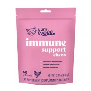 Masticables blandos para reforzar el sistema inmunológico de los gatos YumWell™