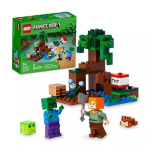 Lego® Minecraft®: La Aventura En El Pantano - Lego Cantidad de piezas 65