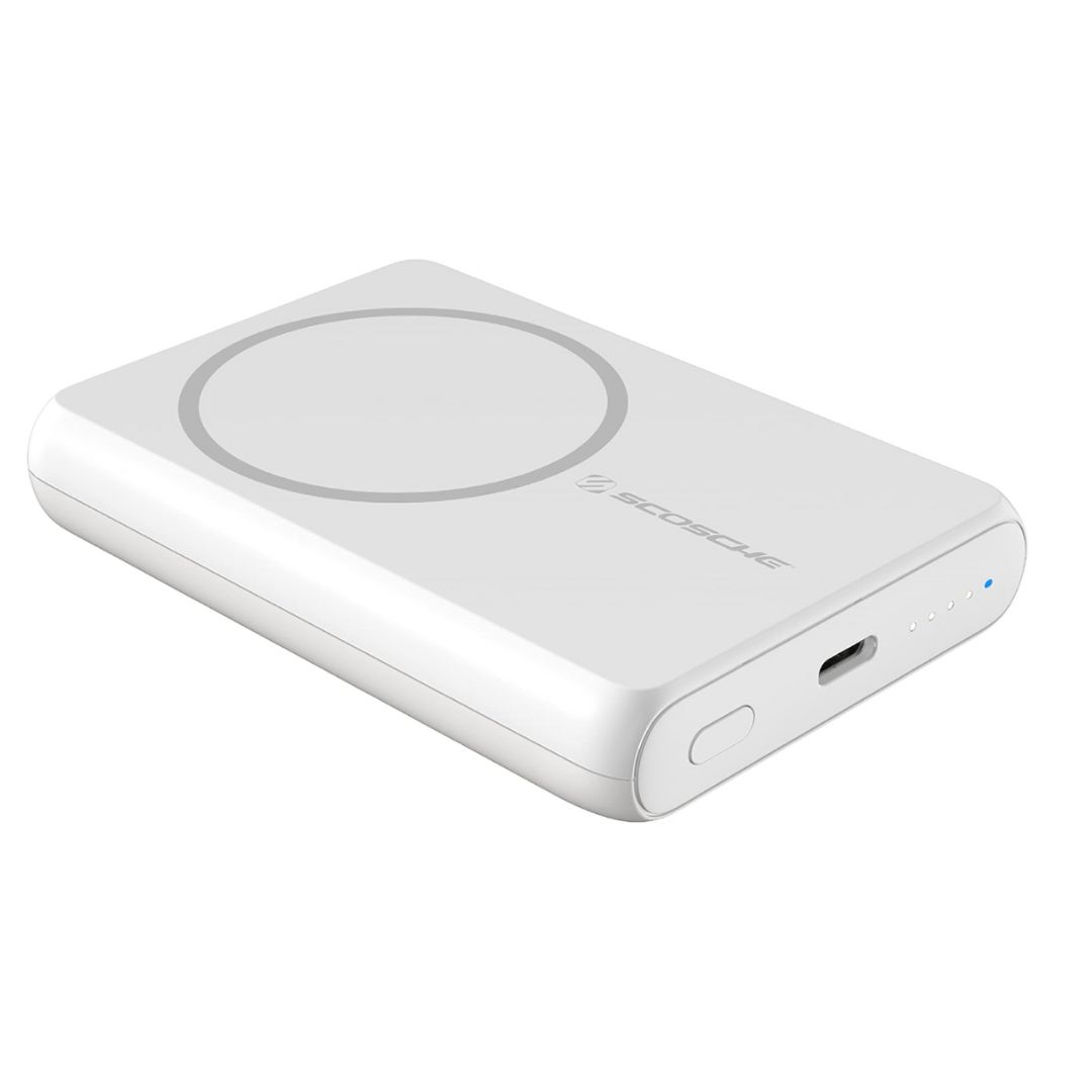 Power Bank Inalámbrico Scosche Pbq5mswt Gobat Fast